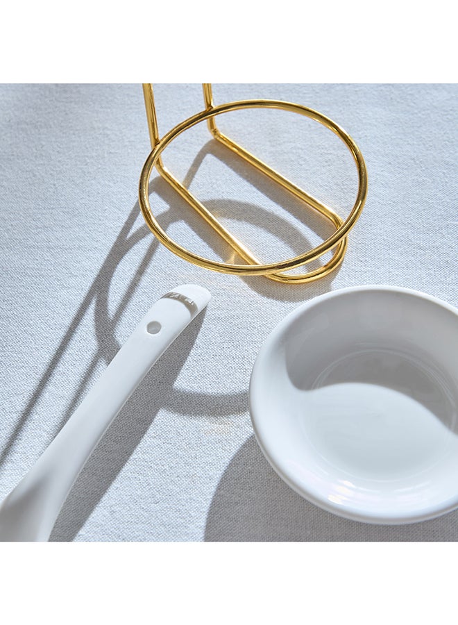 Home Box حامل ملعقة تقديم فاخر مع قاعدة ملعقة - Image 3